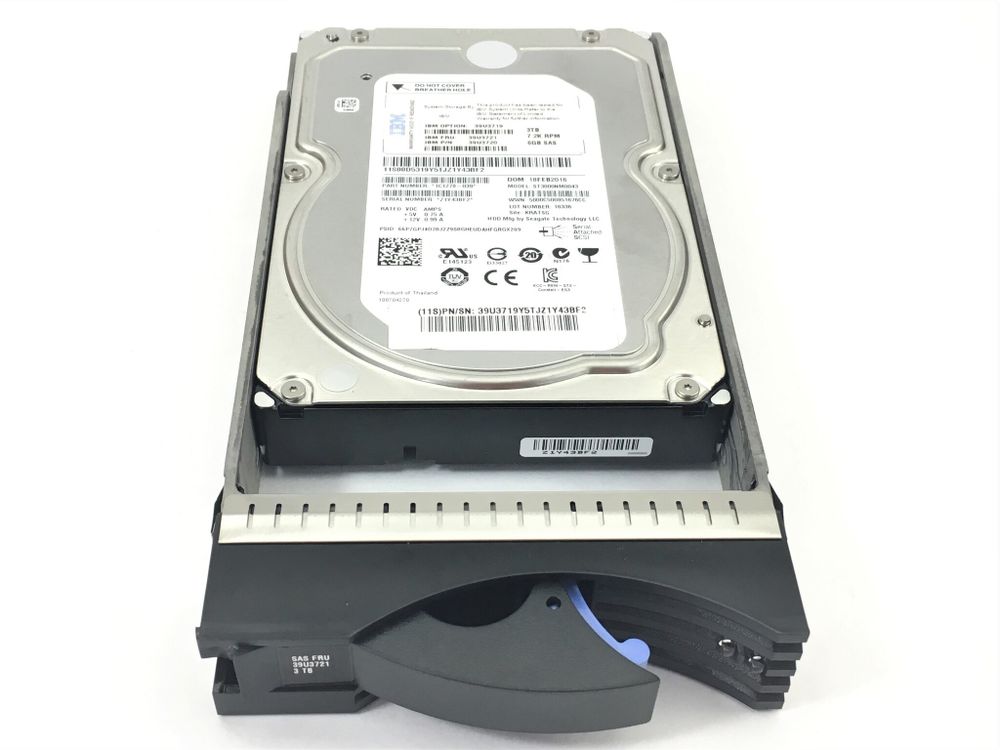 Жесткий диск IBM 3TB SAS 6Gb/s 7.2K 3.5" 39U3721