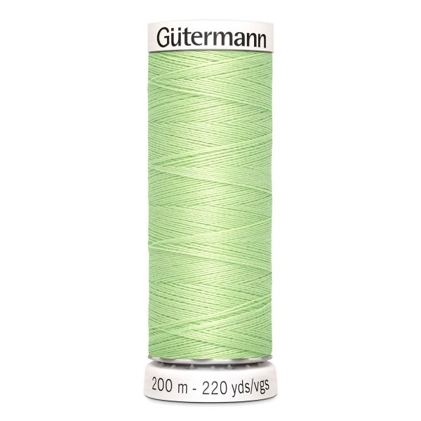 Нитки универсальные Gutermann Sew-all 100 (200 метров), 5 кат. | 152 бл.салатовый