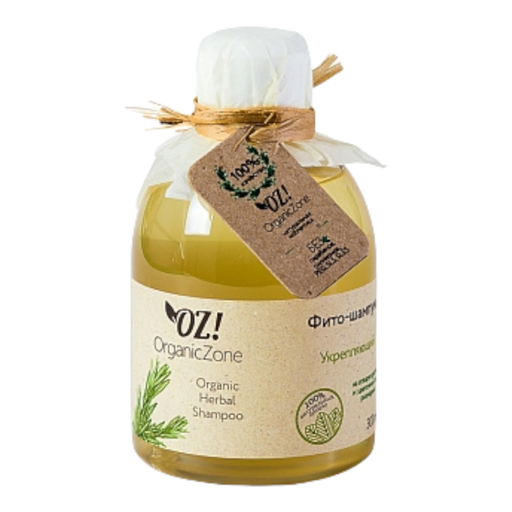 Фито-шампунь "Укрепляющий", 300 мл  (OrganicZone)