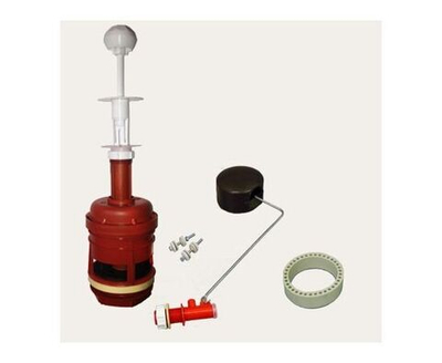 Арматура универсальная для бачка унитаза "РБМ" АС-1.1 с шаровым клапаном боковой подводки воды