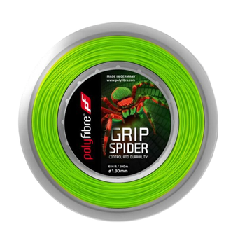 Теннисные струны Polyfibre Grip Spider (200 m) - зеленый