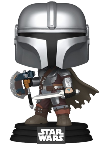 Фигурка Funko POP! Bobble Star Wars M & G S2 Mandalorian (Dual Wield)