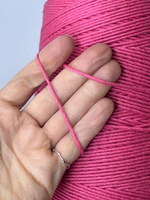 PABLO - Linsieme; 42% кашемир, 8% шелк, 50% меринос; 300м/100гр; цвет: розовый; Есть бобинка: 233 гр; S704