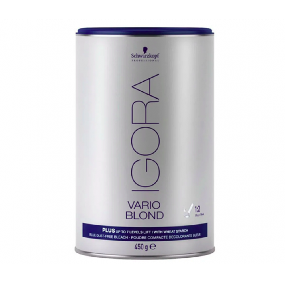 Обесцвечивающий порошок «Vario Blond Plus», Schwarzkopf Igora, 450 гр.