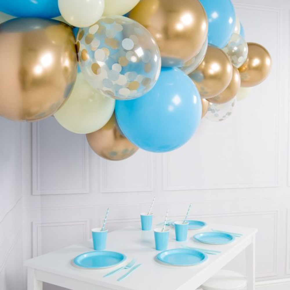 Гирлянда из шаров "Blue" 1м