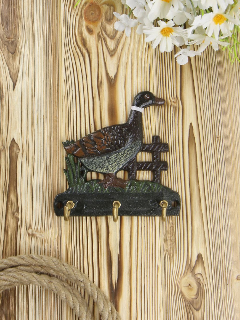 Iron Garden Крючок настенный Утка