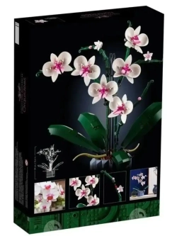 Конструктор Цветы Орхидея 608 деталей 6208