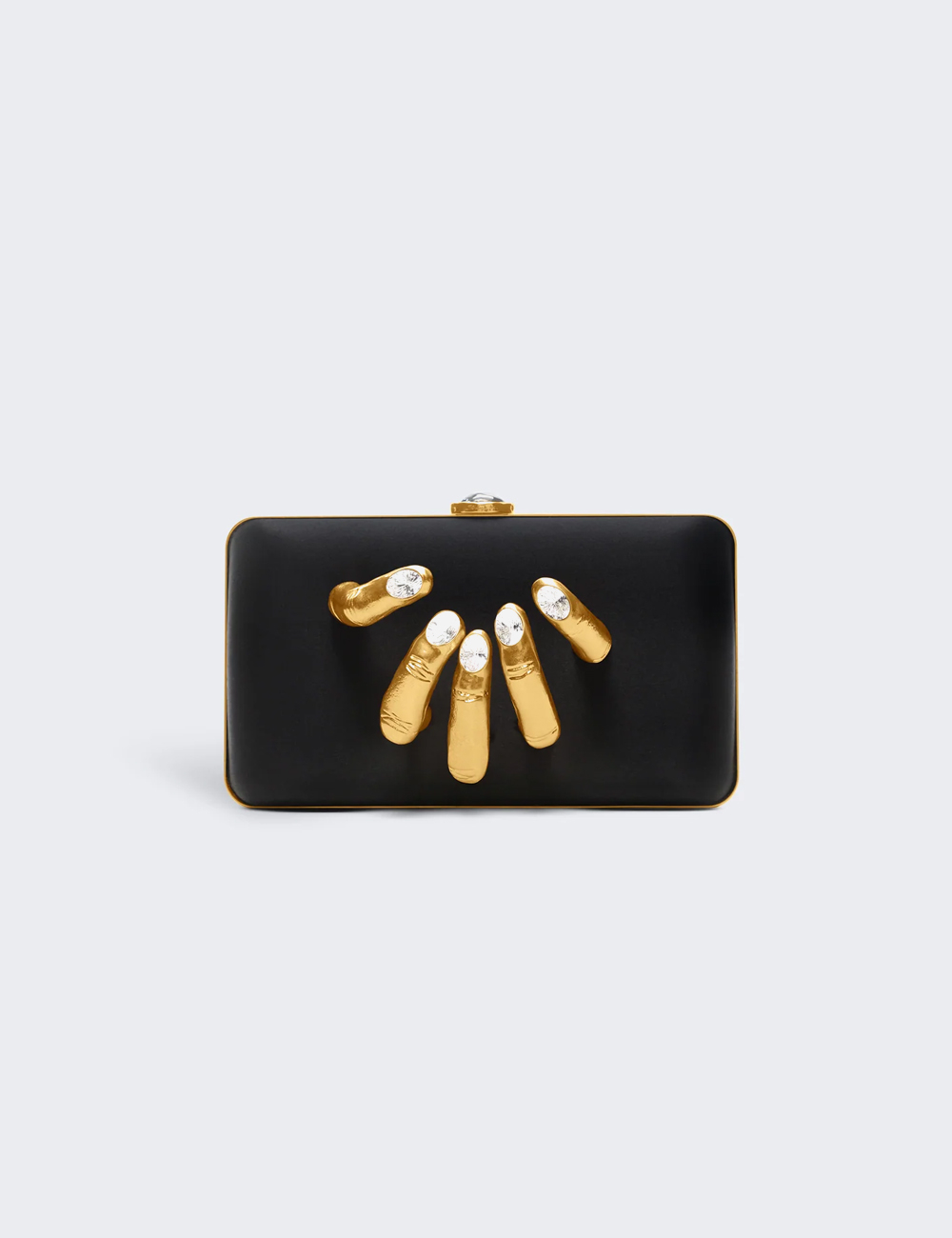 Schiaparelli Hand In Hand Clutch "Black"