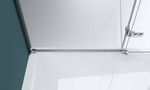 Душевая дверь BelBagno Kraft 120 KRAFT-B-12-60/60-C-Cr-L профиль Хром стекло прозрачное