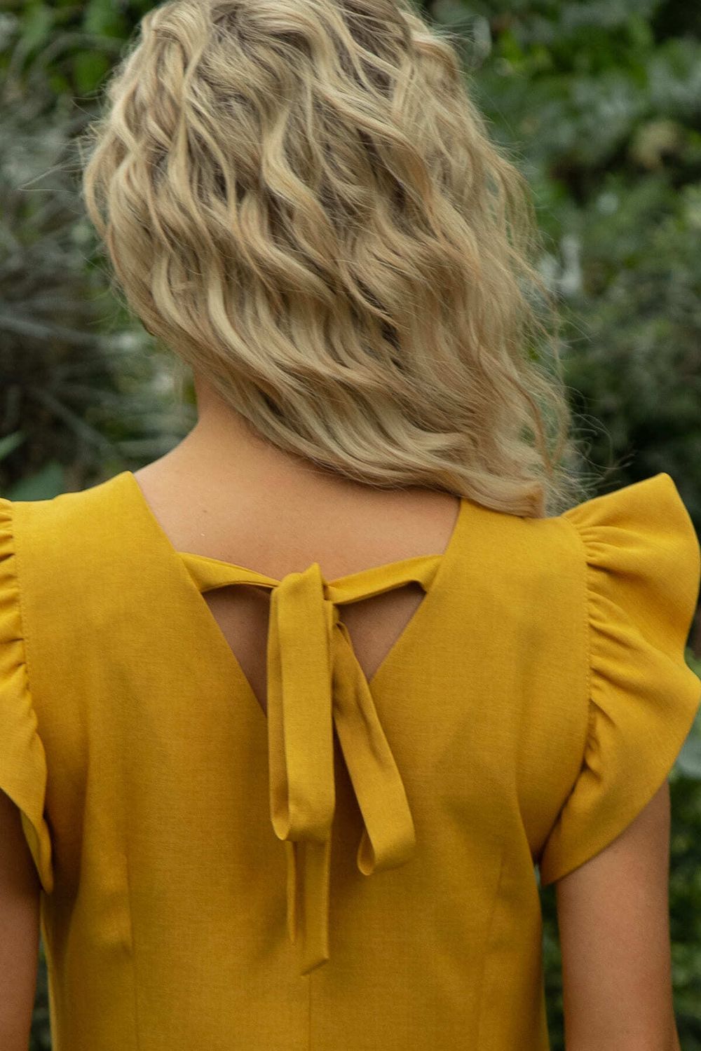 Платье Романтика (горчица) П13469-19М LT Collection