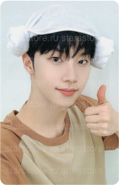 Фотокарта Hyunwoo xikers - WATCH OUT (MAKESTAR)