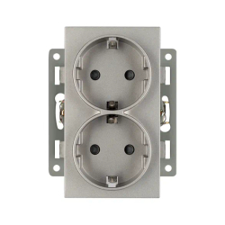 Механизм электрической розетки SCT-MEUD-PL-GR (250V, 16A) (Arlight, -) 043766