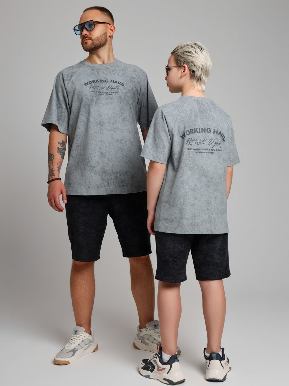 Фуфайка (футболка) мужская Сидней-5 Виотекс СЕРЫЙ