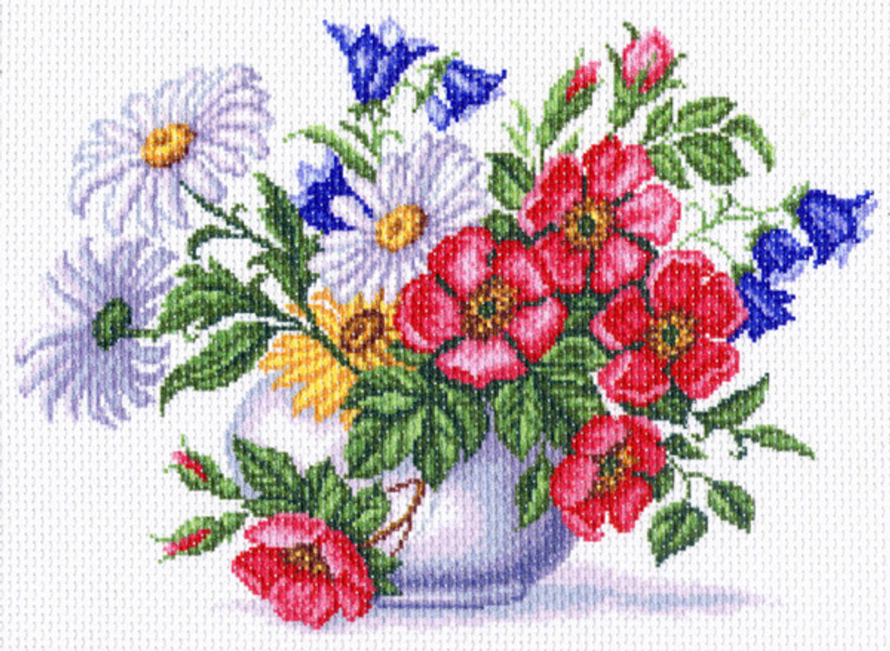 "Аромат свежести"-1329 канва с рисунком