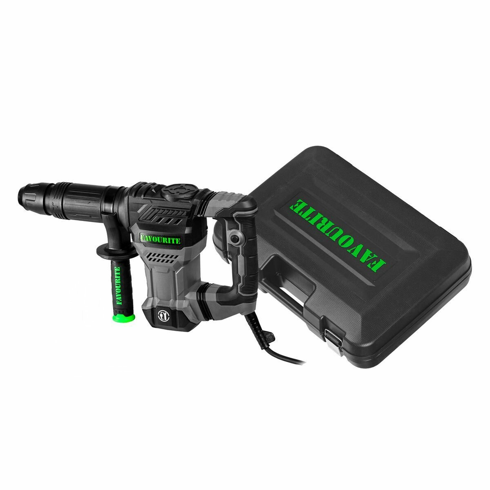 Отбойный молоток электрический FAVOURITE FSH 1500M PROF ,15 Дж, 1500 Вт, 4100 уд/мин, SDS-max, 4 м