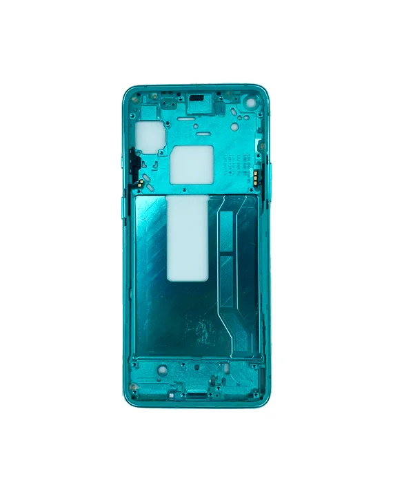 Средняя часть корпуса (рамка) для OnePlus 8T зеленая (Aquamarine Green)