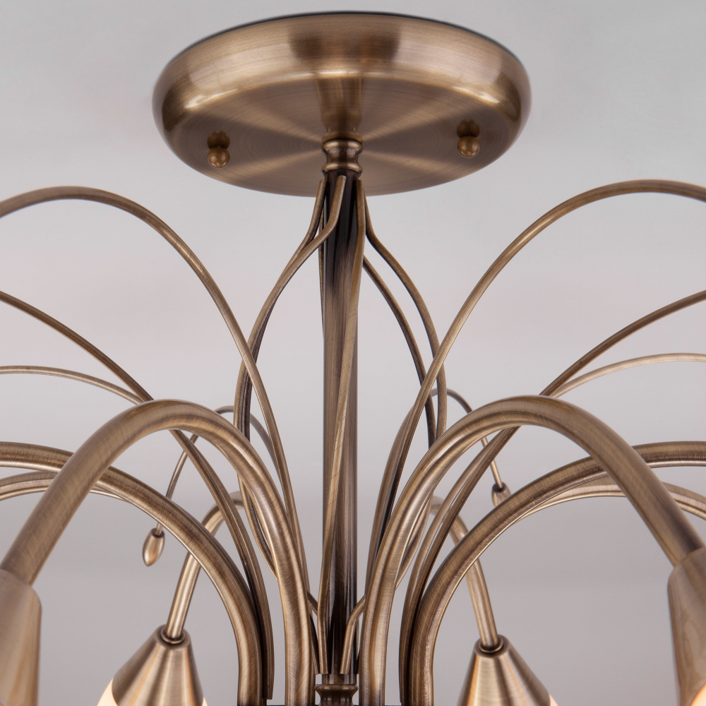 Потолочная люстра 30280/8 античная бронза