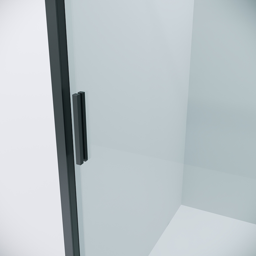 Душевой уголок Grossman Style 120х70 120.K33.05.1270.21.00 профиль Черный матовый стекло прозрачное