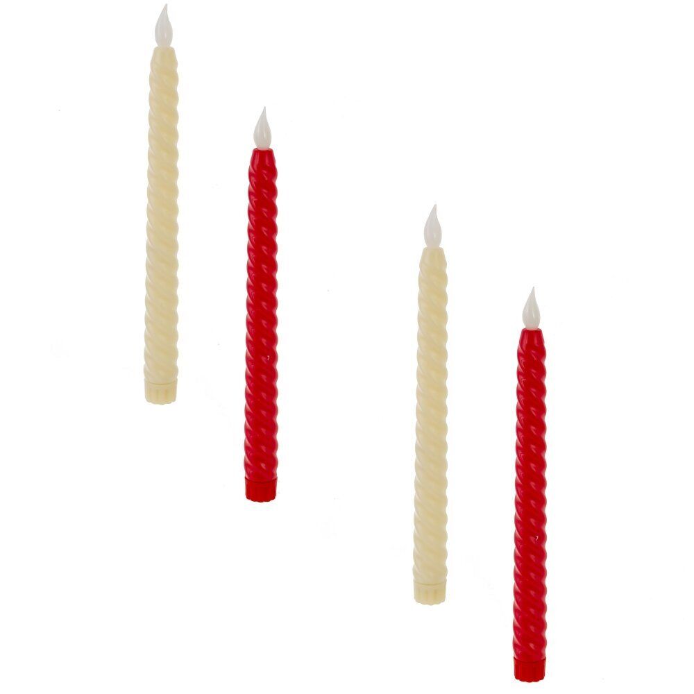 GAEM Набор из 2шт, изделие декоративное "Свеча", с подсветкой, D 2.5 см, L2 W2 H25 см, 2в.