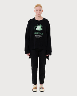 UNDERCOVER x BRIGITTE TANAKA ТОЛСТОВКА ЧЕРНАЯ PHARMACIE