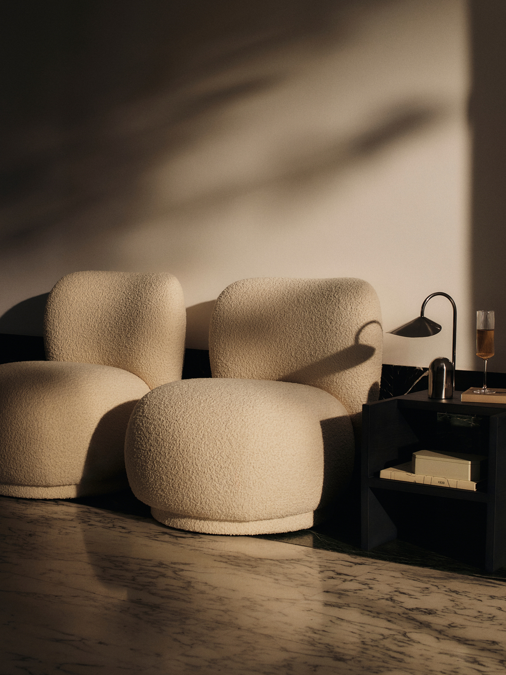 Бокалы Ferm Living Ripple Champagne Flutes - Set of 2 - Clear