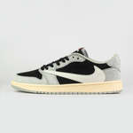 кроссовки Nike Air Jordan 1 Low x Travis Scott Light Grey