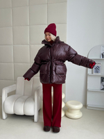 Пуховик Prime шоколадный