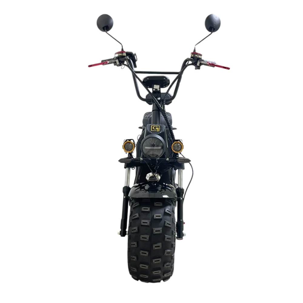 Электроскутер Citycoco GT X7 PRO Черный (2000W) Off Road