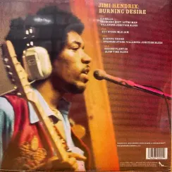 Jimi Hendrix – Burning Desire - Orange, Red - LP