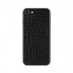 Наклейка из экокожи для iPhone 7, 011062 Черный