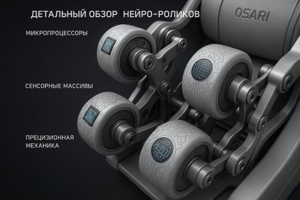 Массажное кресло OSARI Ai5 с нейро-роликами