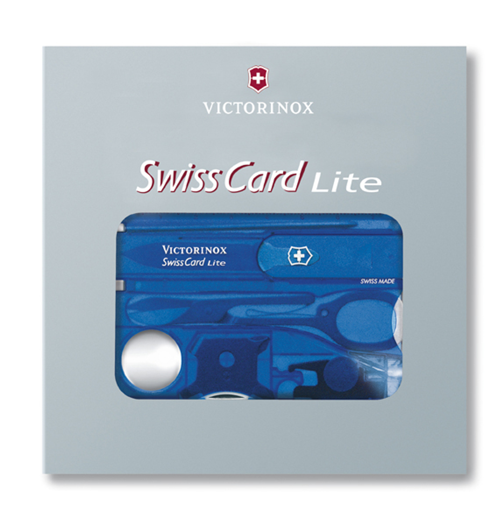 Швейцарская карточка Victorinox SwissCard Lite, черная