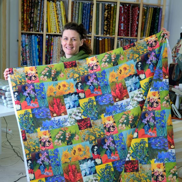 ШЕДЕВРЫ 100% , хлопок Handmade Fabrics 8