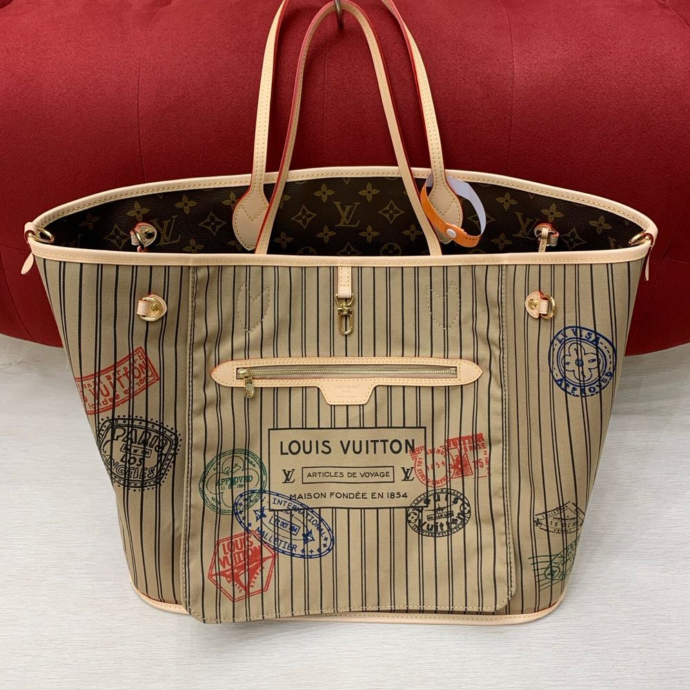 Louis Vuitton Neverfull Bandouliere Inside Out GM