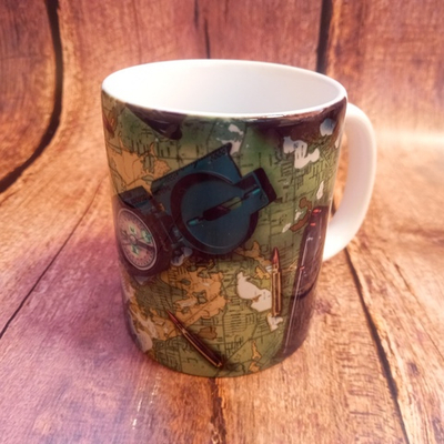 Кружка в подарок на 23 февраля, 300 мл №0005