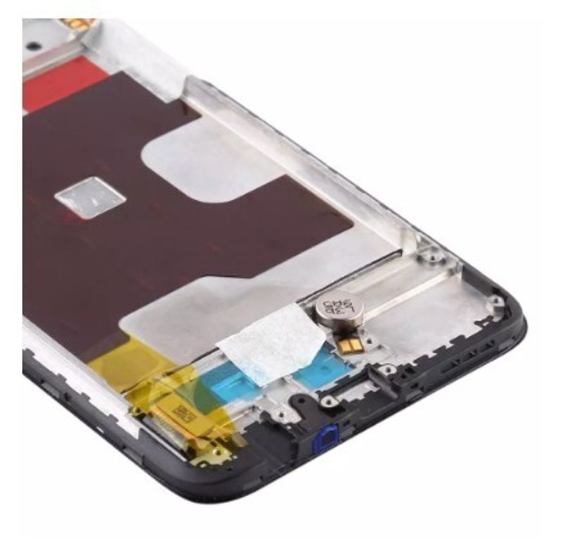 Средняя часть корпуса (рамка) для Oppo Reno Z (СPH1979) чёрная (black)