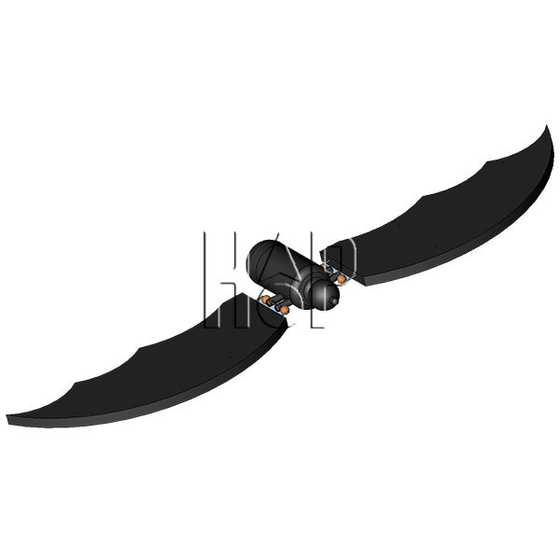 Учебный экспонат Летучая мышь (маятник с распределенной нагрузкой)