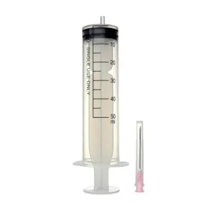 Шприц 3-компонентный 50 мл луер игла 1,2х40 мм 15 шт