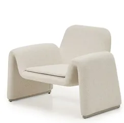 Кресло Melvia из бежевого шенилла