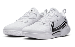 Мужские кроссовки теннисные Nike Zoom Court Pro HC - white/black