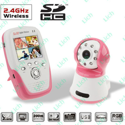 Радионяня детская с функцией видео и 2.5" ЖК-дисплеем