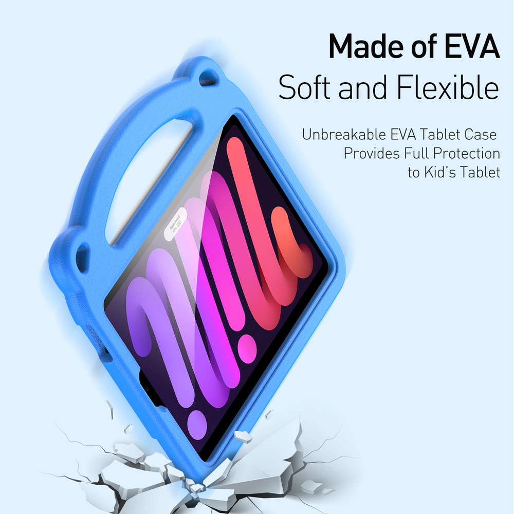 Чехол для детей на планшет iPad Mini 6 2021 и Mini 7 от от Dux Ducis, серия Panda Series Case