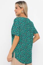 Блуза Маргоша (изумруд) Б13815-16М LT Collection