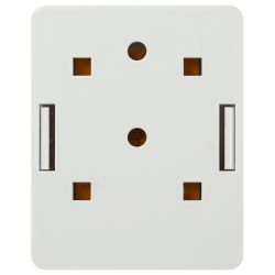 Компьютерная розетка ЭРА RJ-45 категория 5е неэкранированная 1-порт упаковка 1 шт.