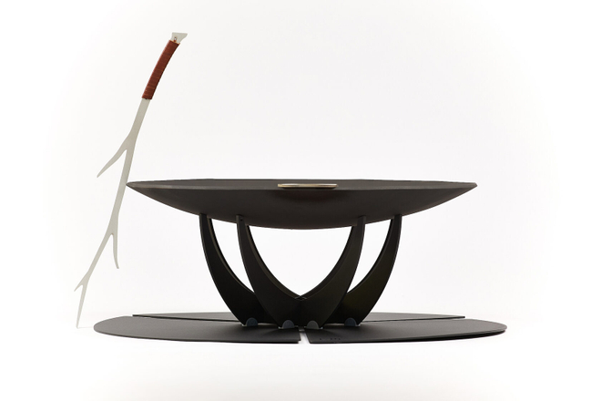 Основание для чаш Steel Plate 1100 black (Up!Flame)