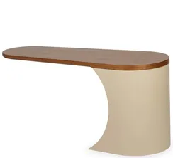 Рабочий стол Rome 160x60 см, шпон ореха