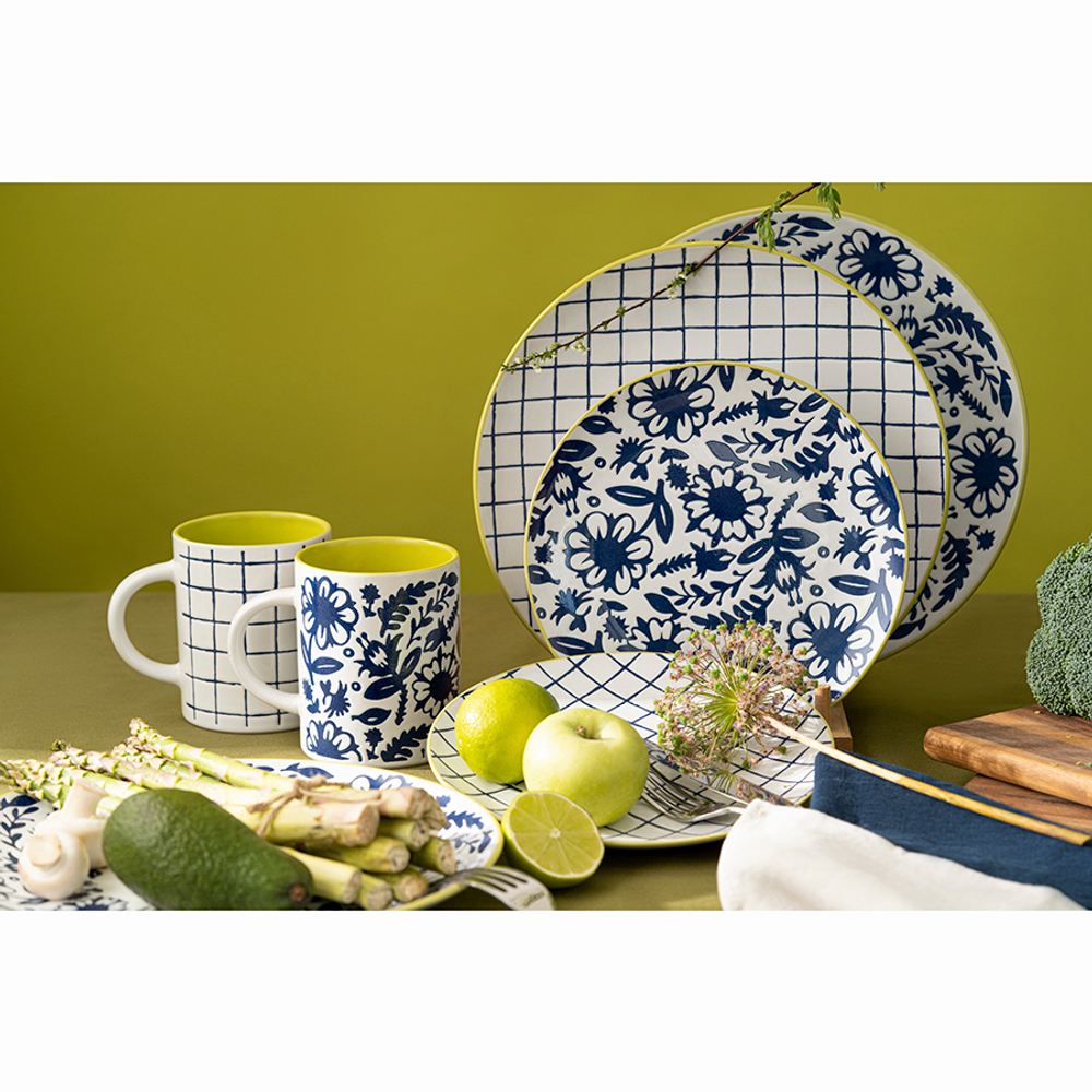 Набор тарелок bright traditions, D21,5 см, 2 шт.