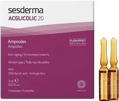 Средство в ампулах против морщин aha 15%