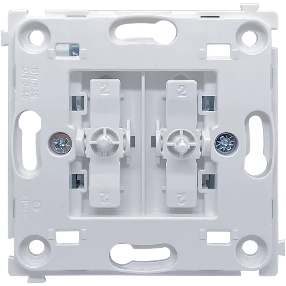 Donel R98 METAL механизм тумблерного выключателя В2 (простого), 10 A 250 В~, серия DA