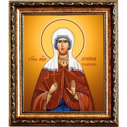 Лукина Римская мученица. Икона на холсте.